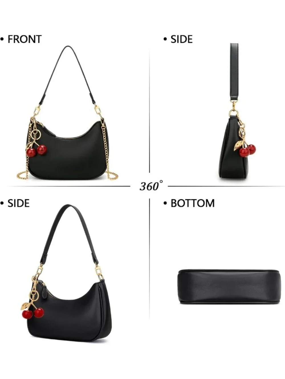 Cute Hobo Shoulder Bag for Women | Stylish Underarm Purse & Handbag